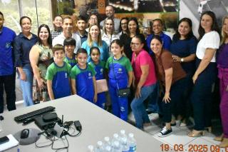 Resultados da Educação da Rede Municipal de Ensino foram Apresentados em Reunião no Gabinete do Prefeito