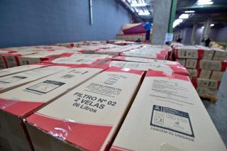 Assistência Social e Cidadania recebe filtros de água que serão doados para famílias em situação de vulnerabilidade social