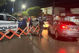 Alta Floresta: Blitz da Lei Seca prende 8 pessoas e retira 25 veículos de circulação