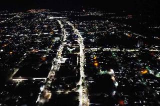 Trabalhos do Departamento de Iluminação Pública contempla perímetro urbano e área rural