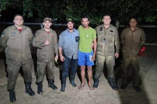 Homem é resgatado em Nova Bandeirantes após ficar desaparecido em mata desde o dia 31 de dezembro