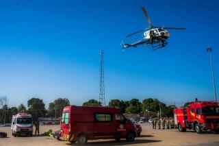 Corpo de Bombeiros e Ciopaer resgatam homem atacado por abelhas em fazenda de Tabaporã